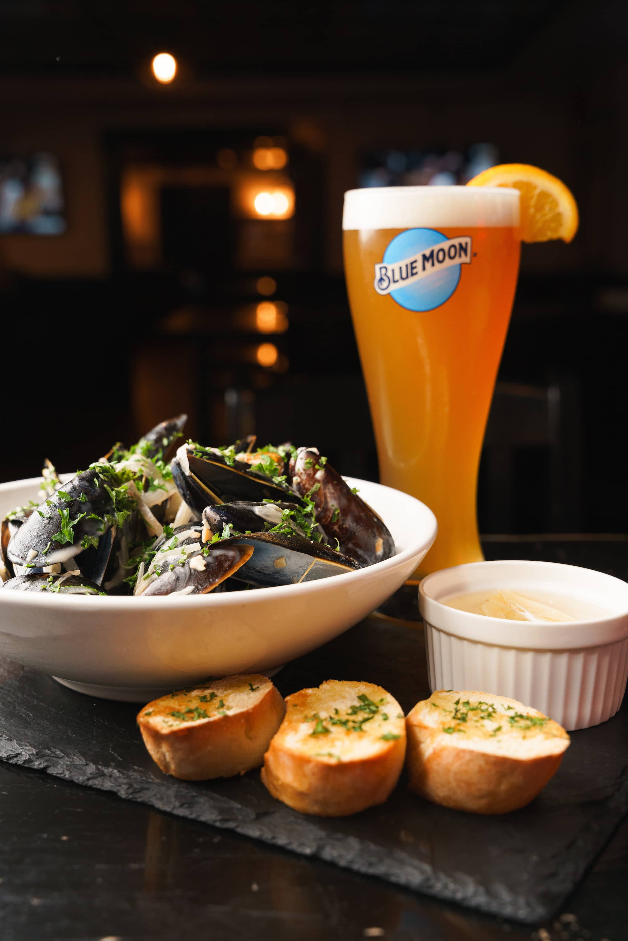 PEI mussels and draught