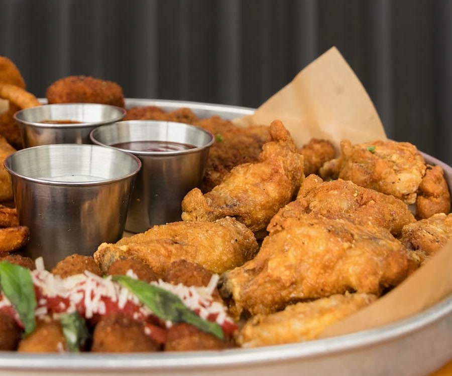 Crispy chicken wings and game day draught at The Pint Halifax